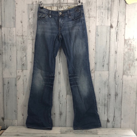 Polo Ralph Lauren Denim - Polo by Ralph Lauren Kelly Stretch Bootcut Distressed Jeans Size 2/26